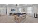 Game room featuring a pool table and comfortable seating at 2201 Lelani Cir, Davenport, FL 33897