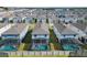 Community view showcasing houses with private pools at 2201 Lelani Cir, Davenport, FL 33897