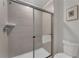 Clean bathroom with a large walk-in shower at 2201 Lelani Cir, Davenport, FL 33897