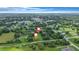 Aerial view showcasing two adjacent lots, ready for new construction at 15 N Bloxham Ave, Fort Meade, FL 33841
