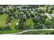 Aerial view of residential neighborhood at 15 N Bloxham Ave, Fort Meade, FL 33841