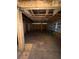 Unfinished interior with exposed wooden beams and subflooring at 1134 N Davis Ave, Lakeland, FL 33805