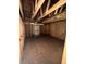 Unfinished interior showing framing and exposed beams at 1134 N Davis Ave, Lakeland, FL 33805