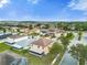 Aerial view of a residential neighborhood with houses and landscaping at 11407 Bentry St, Orlando, FL 32824