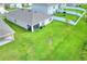Aerial view of a home with a large backyard at 2638 Galway Grove Way, Lakeland, FL 33811