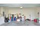 Garage with ample storage space for various items at 2638 Galway Grove Way, Lakeland, FL 33811