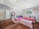 Living room with a sectional sofa and coffee table at 5337 Jacob Ave, Polk City, FL 33868