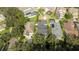 Aerial view showcasing the home's setting at 7036 Mapperton Dr, Windermere, FL 34786
