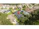 Aerial view showing home's location in a residential neighborhood at 7036 Mapperton Dr, Windermere, FL 34786
