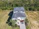 Two-story house with gray roof and driveway at 550 Muirfield Loop, Reunion, FL 34747
