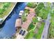 Luxury waterfront home with private dock and expansive canal views at 24120 Mink Rd, Astor, FL 32102