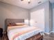 Bright bedroom with double bed and large closet at 4814 Rockvale Dr, Kissimmee, FL 34758