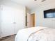 Bedroom with large closet and view into another room at 4814 Rockvale Dr, Kissimmee, FL 34758