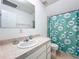 Clean bathroom with vanity and shower at 1010 Martin Luther King Jr Blvd, Bartow, FL 33830