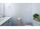 Clean and simple bathroom with a toilet and vanity at 1010 Martin Luther King Jr Blvd, Bartow, FL 33830