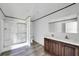 Bathroom boasts a double vanity and walk-in shower at 10109 Old Spanish Trl, Polk City, FL 33868