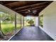 Relaxing screened porch overlooking backyard at 905 14Th Ne St, Winter Haven, FL 33881