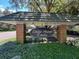 Community entrance sign for Eloise Pointe Estates at 2418 Berkshire Dr, Winter Haven, FL 33884
