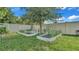 Raised garden beds in the backyard, perfect for growing herbs and vegetables at 411 Sunfish Dr, Winter Haven, FL 33881