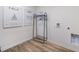 Laundry room with shelving and hanging rod at 1250 Chester Ave, Haines City, FL 33844