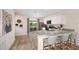 Modern kitchen with stainless steel appliances and granite countertops at 1250 Chester Ave, Haines City, FL 33844