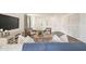 Bright living room with hardwood floors and cozy seating area at 1258 Chester Ave, Haines City, FL 33844