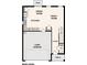 Main level floor plan shows kitchen, dining room, great room and garage at 2263 Majestic Span Ave, Eagle Lake, FL 33839