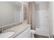 Clean bathroom with granite countertop and bathtub at 989 Ambleside Dr, Haines City, FL 33844