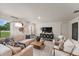 Bright and airy living room with a cozy seating area at 1261 Chester Ave, Haines City, FL 33844