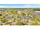 Aerial view of the townhouses and surrounding area at 5675 Charleston St # 58, Orlando, FL 32807