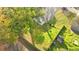 Aerial view of the backyard and surrounding area at 4251 Tangerine Ave, Sanford, FL 32773