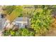 Aerial view of the house and backyard at 4251 Tangerine Ave, Sanford, FL 32773