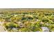 Aerial view showing home's location in a quiet residential neighborhood at 4251 Tangerine Ave, Sanford, FL 32773