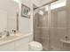 Clean bathroom with a shower and tub at 5240 Oakbourne Ave, Davenport, FL 33837