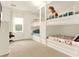 Bedroom with built-in bunk beds, perfect for or guests at 5240 Oakbourne Ave, Davenport, FL 33837