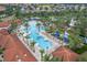 Expansive community pool with multiple areas for swimming at 5240 Oakbourne Ave, Davenport, FL 33837