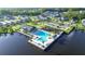 Resort-style pool and clubhouse with lake views at 791 Terrapin Dr, Debary, FL 32713