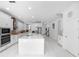 Bright kitchen featuring a spacious island and high-end stainless steel appliances at 791 Terrapin Dr, Debary, FL 32713