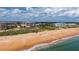 Oceanfront condo building with beach access and boardwalk at 3370 Ocean Shore Blvd # 203B, Ormond Beach, FL 32176