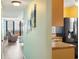 Bright hallway with ocean view and access to living room at 3370 Ocean Shore Blvd # 203B, Ormond Beach, FL 32176