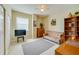 Versatile bedroom with a sofa bed and home office at 3801 S Atlantic Ave # 303, Daytona Beach Shores, FL 32118
