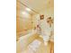 Bathroom with a bathtub and shower at 3801 S Atlantic Ave # 303, Daytona Beach Shores, FL 32118