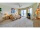 Large main bedroom with ocean view and king-size bed at 3801 S Atlantic Ave # 303, Daytona Beach Shores, FL 32118