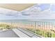 Balcony with an ocean view, showing beach and ocean at 1183 Ocean Shore Blvd # 5050, Ormond Beach, FL 32176