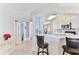 Kitchen with breakfast bar and ocean view at 1183 Ocean Shore Blvd # 5050, Ormond Beach, FL 32176