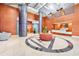 Elegant lobby with high ceilings and comfortable seating at 231 Riverside Dr # 1106-1, Holly Hill, FL 32117