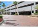 Convenient parking garage entrance with ample parking spaces at 231 Riverside Dr # 1106-1, Holly Hill, FL 32117