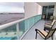 Relaxing balcony with stunning water views and seating area at 231 Riverside Dr # 1106-1, Holly Hill, FL 32117