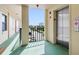 Hallway with elevator access and ocean view at 1433 N Atlantic Ave # 422, Daytona Beach, FL 32118