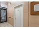 Hallway with access to building storage and parking at 1239 Ocean Shore Blvd # 7E5, Ormond Beach, FL 32176
